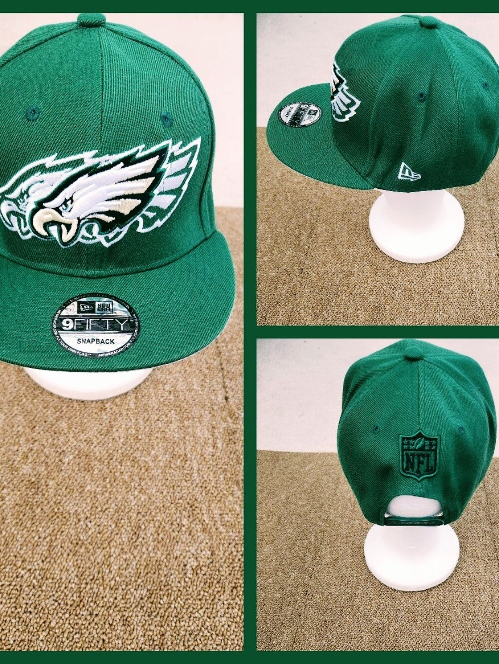 PHILADELPHIA EAGLES NFL FOOTBALL SNAPBACK HAT.